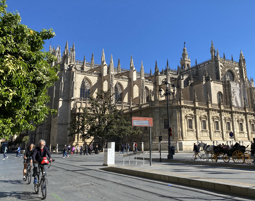 fietsen in sevilla