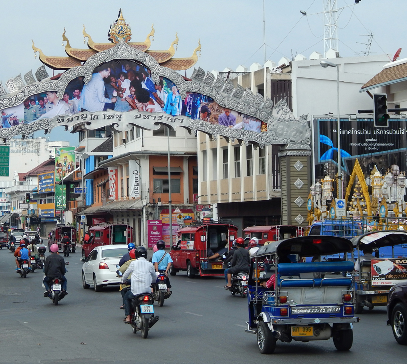 verkeer chiang mai