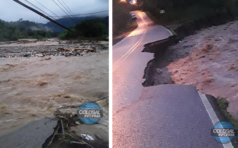noodweer in Costa Rica