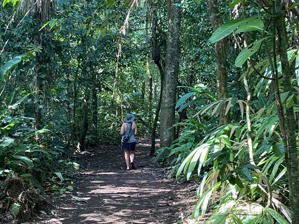 wandelen in tortuguero nationaal park