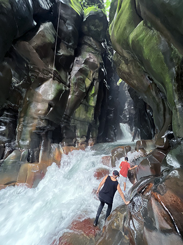 in waterval el catedral wandelen