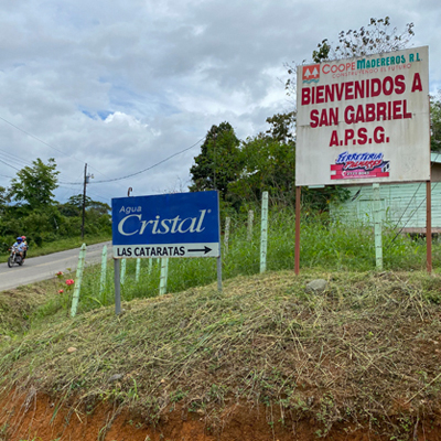 Afslag naar san gabriel