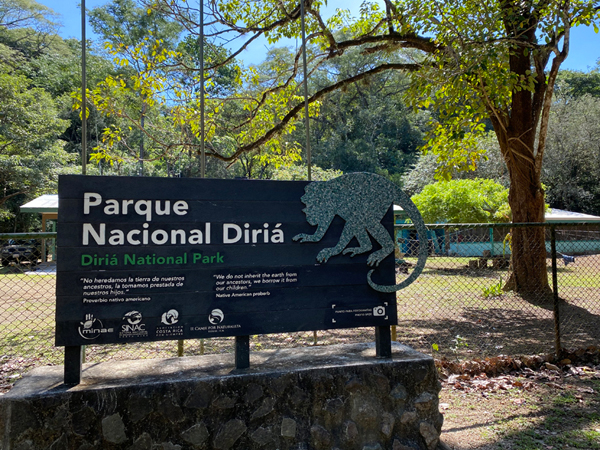 inkom Diria nationaal park