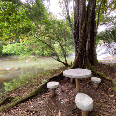 picknick bij catarata gabriel